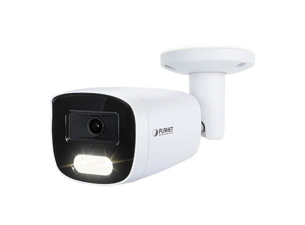 Planet Kamera H.265 8MP PoE Bullet Ute Full Color IP67 ONVIF 3DNR DWDR 