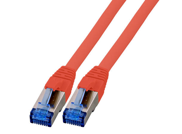 SFTP Patch Cat.6A/ 7 -  5,0 m Rød LSZH 500MHz 26/7AWG Halogenfri Superflex 
