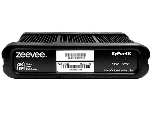 ZyPer4K Decoder SDVoE Copper 10G 