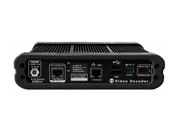 ZyPer4K–XSE Copper Decoder 10Gbit PoE+ PS-232 