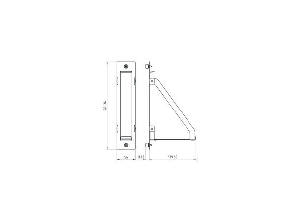 ZyPer XSE Rack Kit 6RU Plass til 8 XSE enheter 