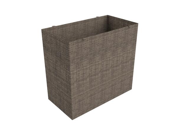 DFY KabelposeSmall Mørk grå, 380x200x350/160 
