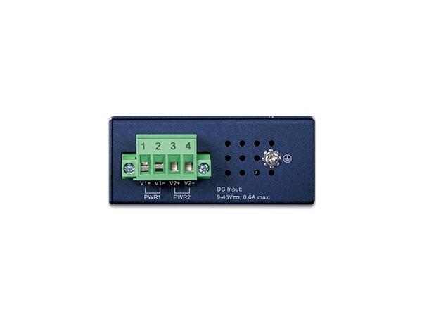Planet Industri EtherCAT Mediakonverter Fiber > Kobber  IP30 DIN -40 - 75C 