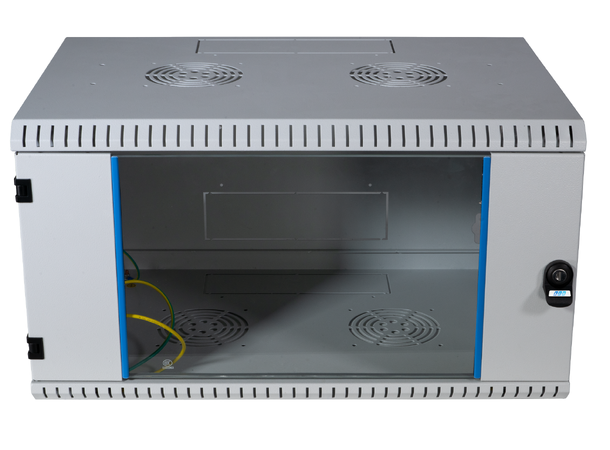 EFB Rack Skap Vegg 19" 4U Rack 4U 400mm Grå Maks 50kg 