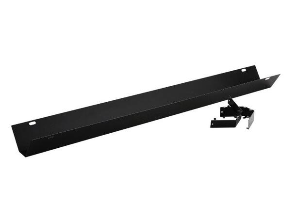 Apto Kabelhylle Sort, 147 cm Sort metall 1470x152x78mm (lxbxh) 