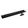Apto Kabelhylle Sort, 147 cm Sort metall 1470x152x78mm (lxbxh)