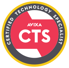 AVIXA CTS sertifisering ikon